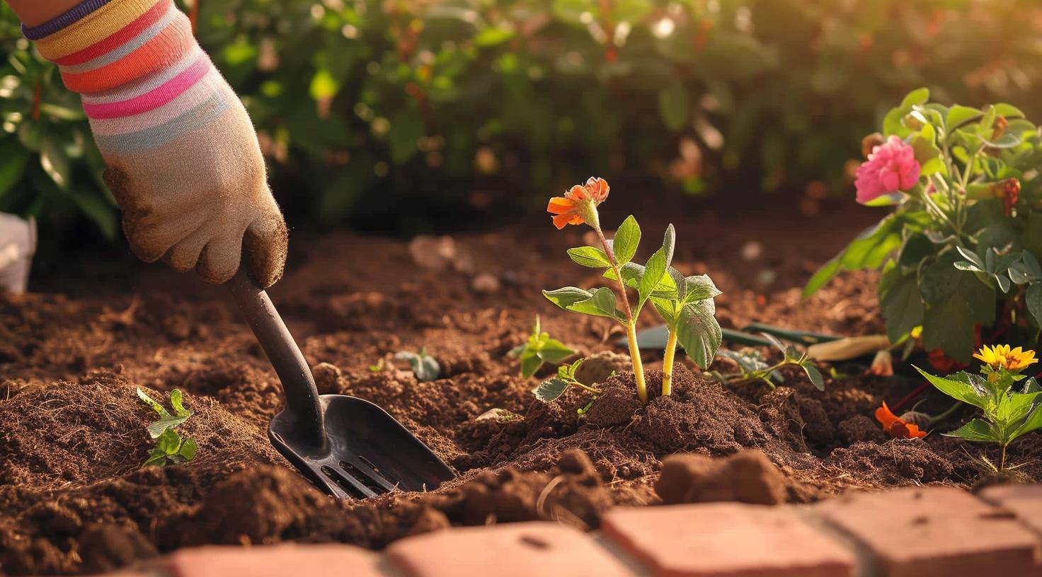 Unkraut im Rasen beseitigen